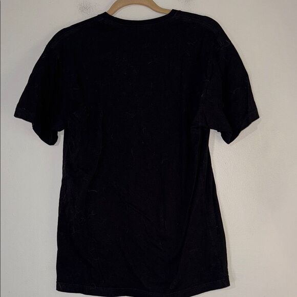 Rich Gang Black T-Shirt with Silver Print - Picture 7 of 7